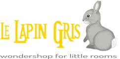 logo lapin gris