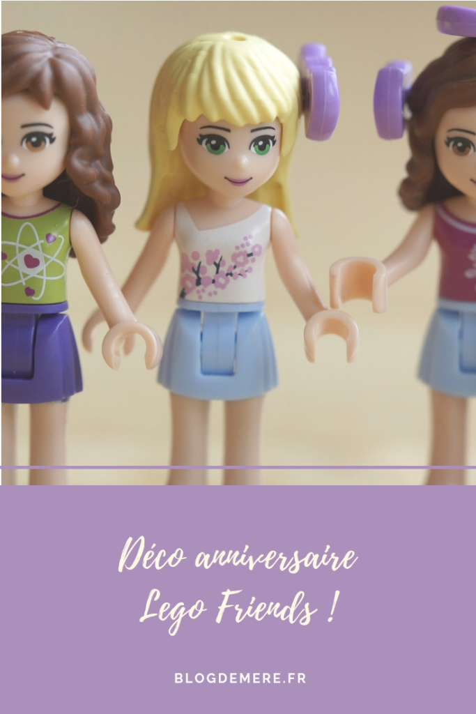 déco d'anniversaire Lego Friends