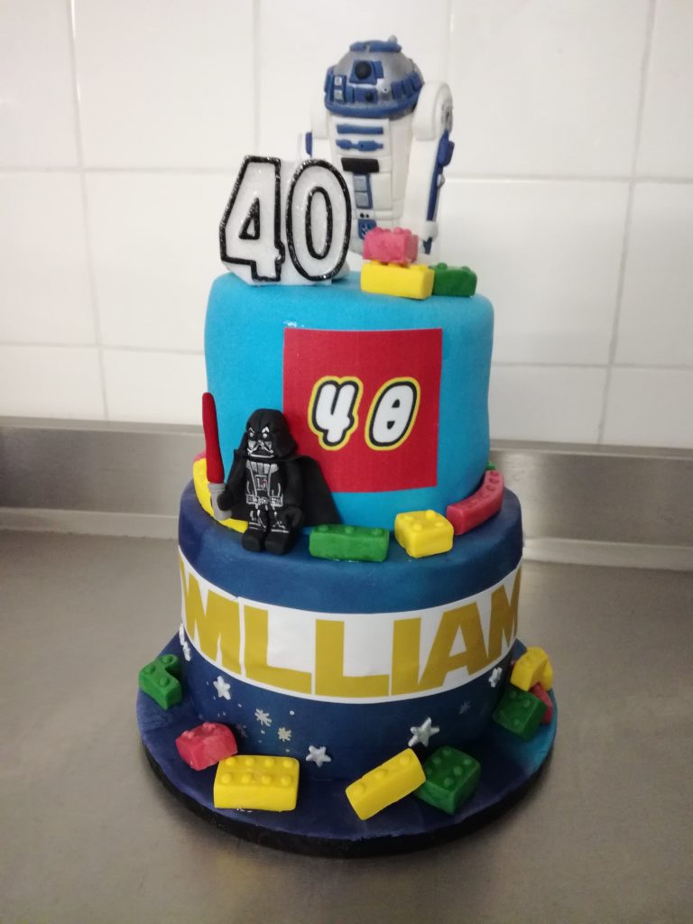 gateau lego star wars 40 ans