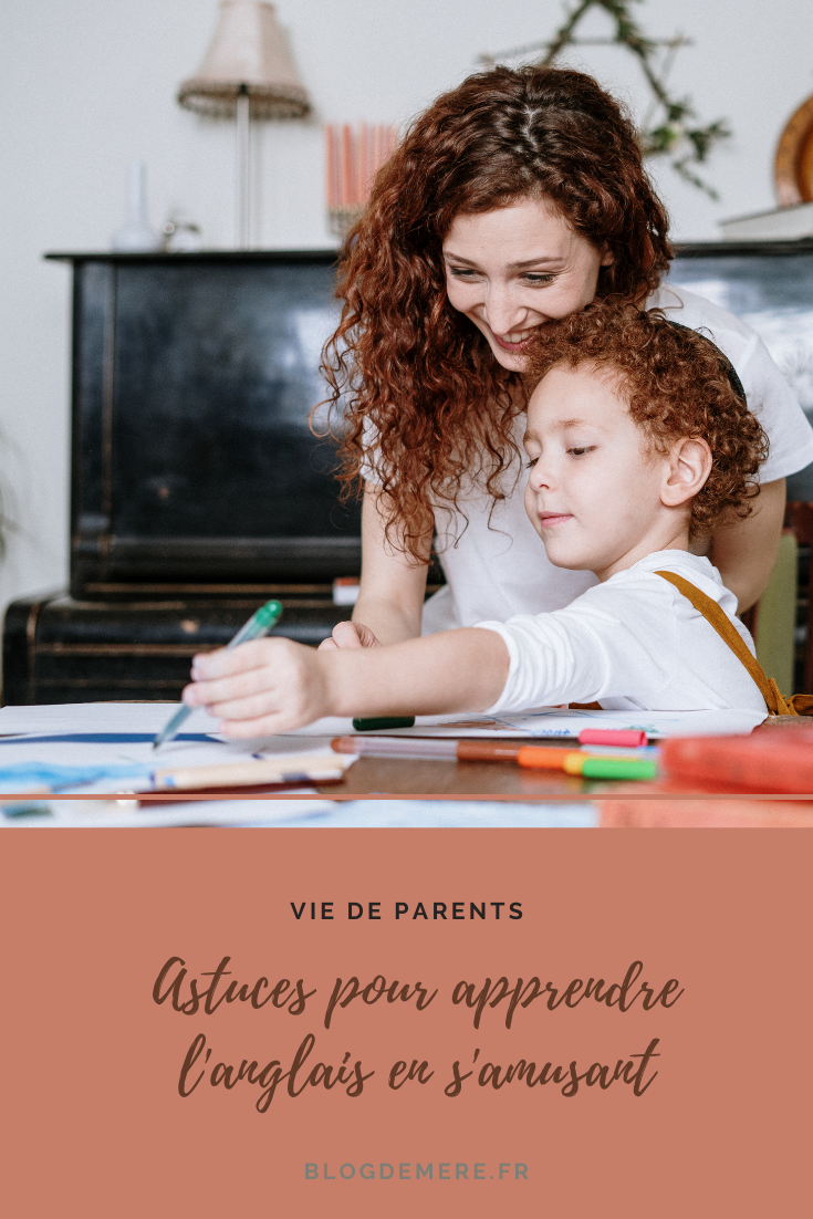 apprentissage anglais enfants