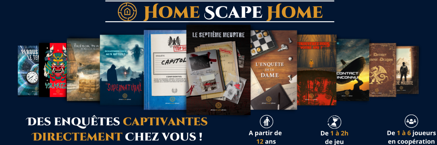 Test : jeux Home Scape Home, escape game à la maison - [Encore un] Blog de  Mère
