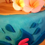 detail gateau vaiana