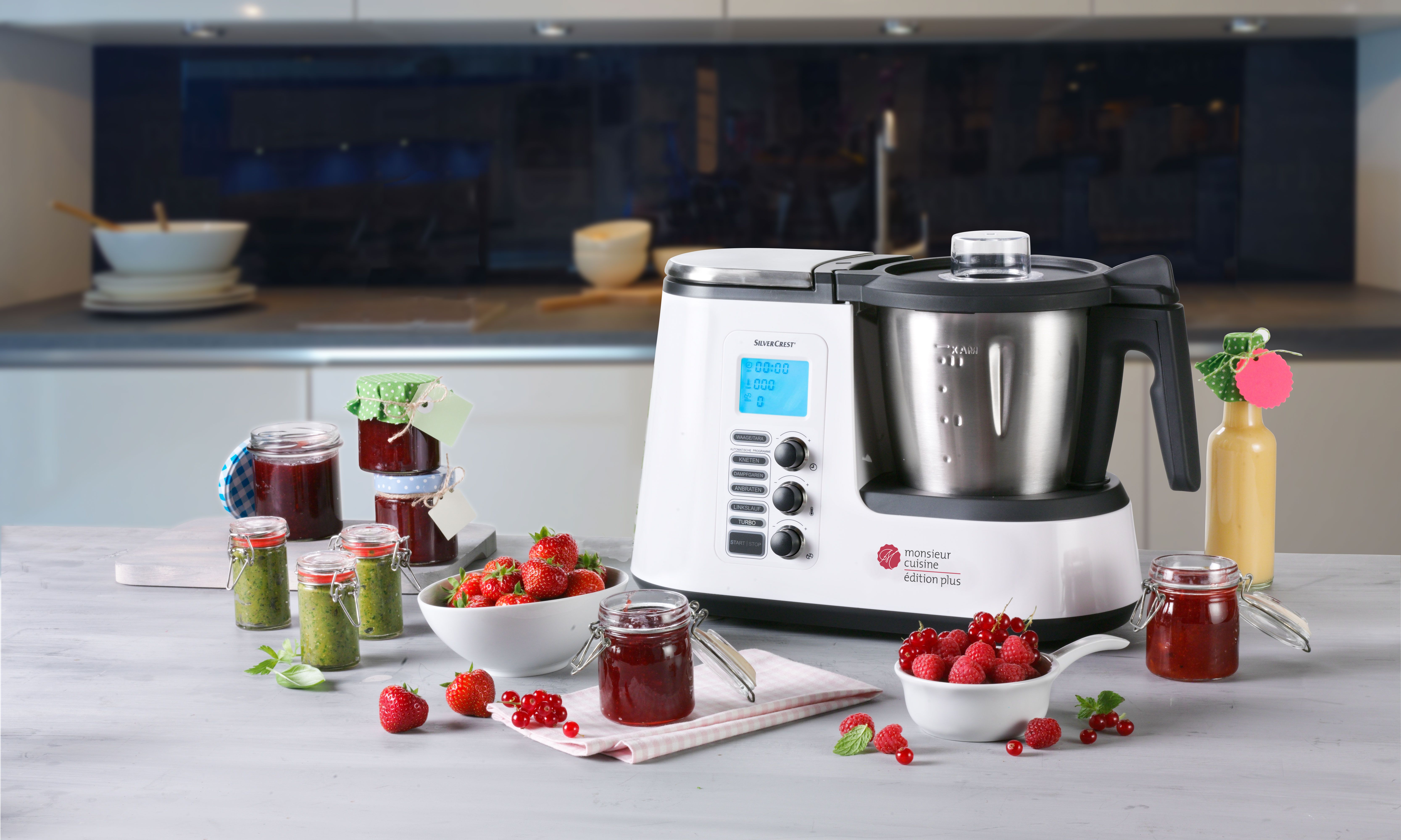 Robot cuiseur multifonction connecté MONSIEUR CUISINE CO