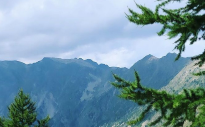 la montagne en ete