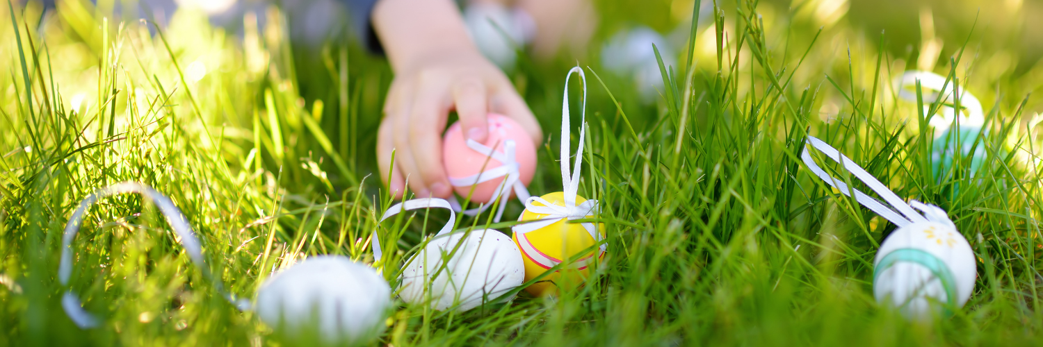 Chasse œufs facile pour Pâques idées printables piste simple mettre place