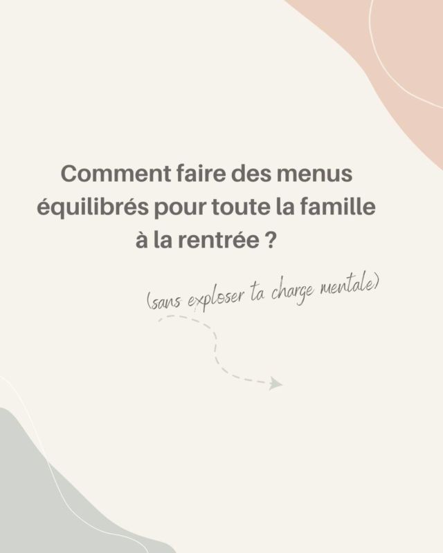 🥹 Ça y est il est dispo ! Mon outil préféré pour :

🥘 Manger plus sainement et de saison : retrouve des recettes variées, équilibrées, des menus élaborés par une diététicienne nutritionniste.

🧘‍♀️ Enfin te libérer de la charge mentale : plus de soucis à se faire sur les menus, les courses, les repas à prévoir. Les idées de recettes et de menus sont prêts à l’emploi pour te faire gagner du temps, gagner en sérénité et retrouver plus d’espace pour toi et ta famille.

💸 Limiter le gaspillage et faire de VRAIES économies : Parce que consommer plus sain ne veut pas forcément dire payer plus cher !

Manger en famille à la rentrée, c'est à la fois un ebook pratique et complet ET un contenu Notion personnalisable, avec pleeeein de bonus et un templat Notion offert pour se faciliter le quotidien. Si ça t'intéresse, je te laisse le découvrir sur le lien dans ma bio !